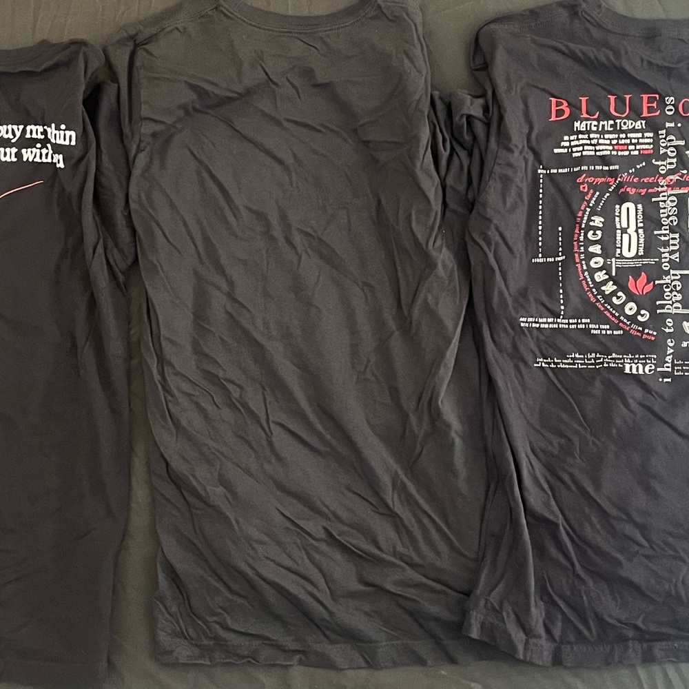 Lot of 19 Blue October t-shirts all Large - Picture 2 of 14